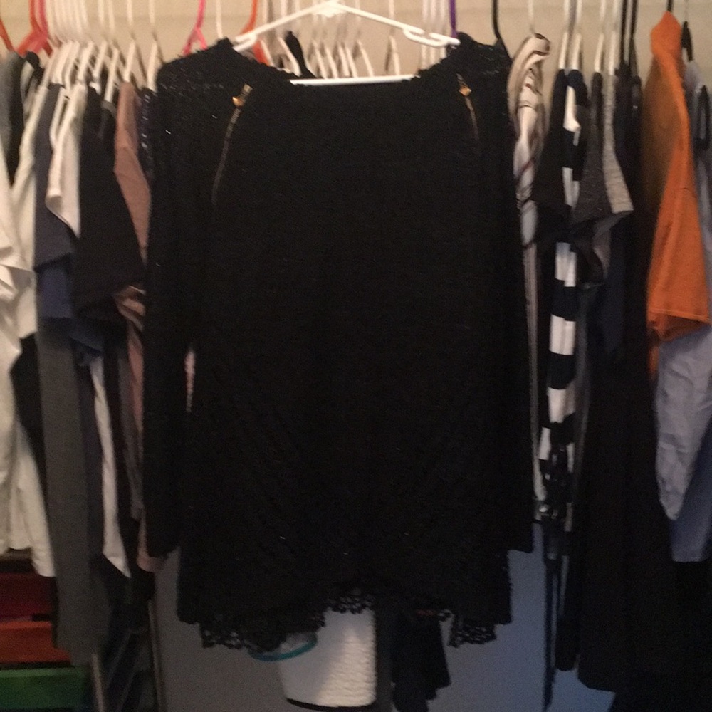 Black Knit Dress